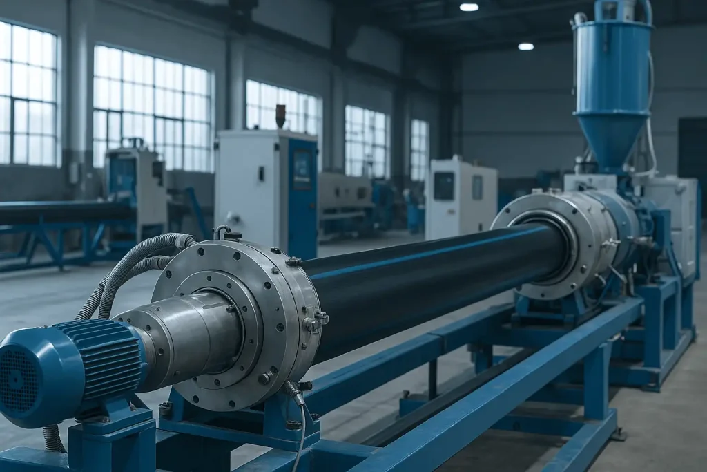 خط تولید لوله پلی اتیلن